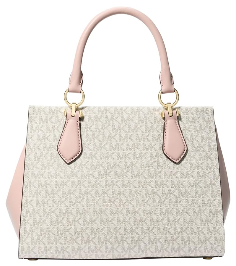 Michael Kors Marilyn Medium Satchel Vanilla Soft Pink