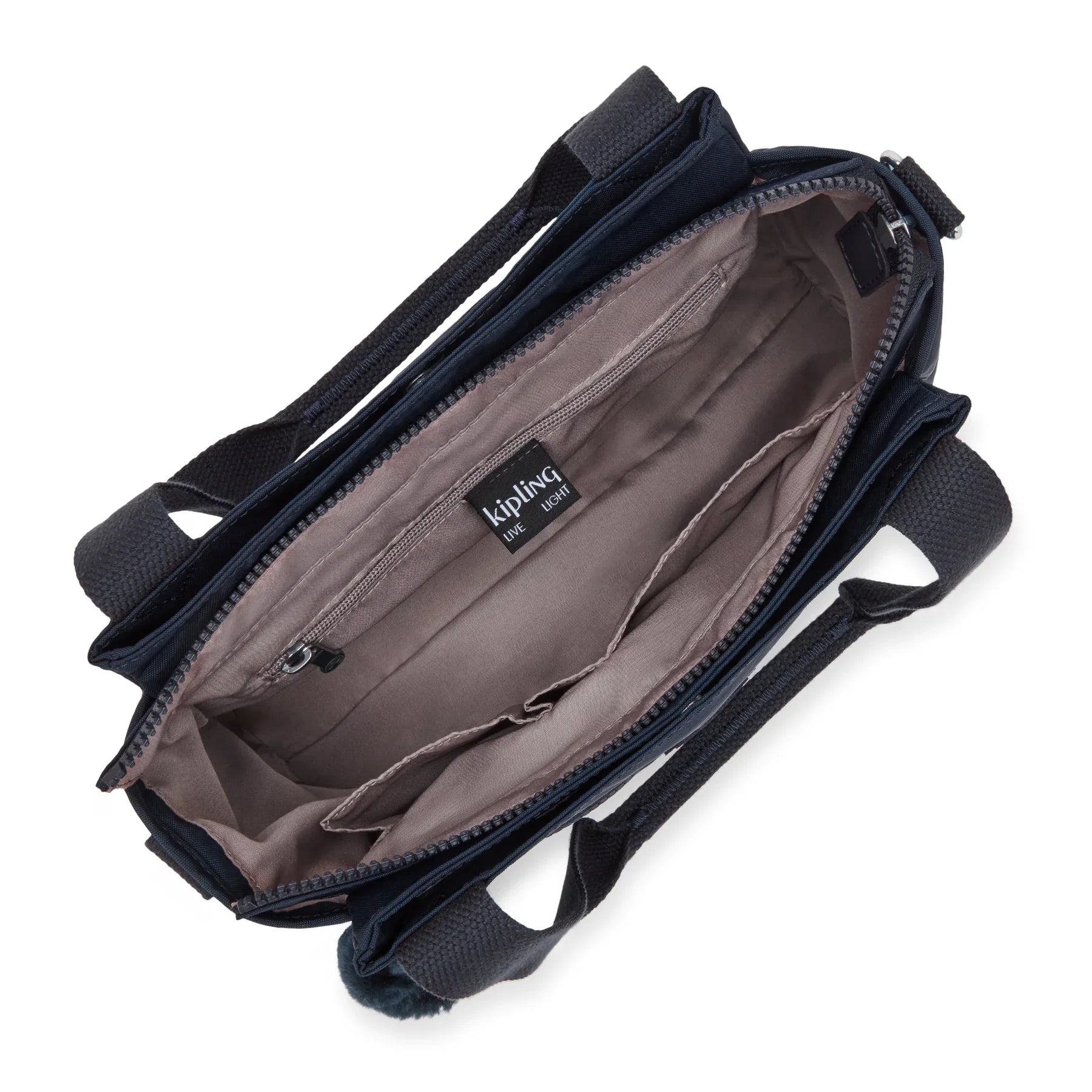 Kipling Elysia Satchel Black Noir