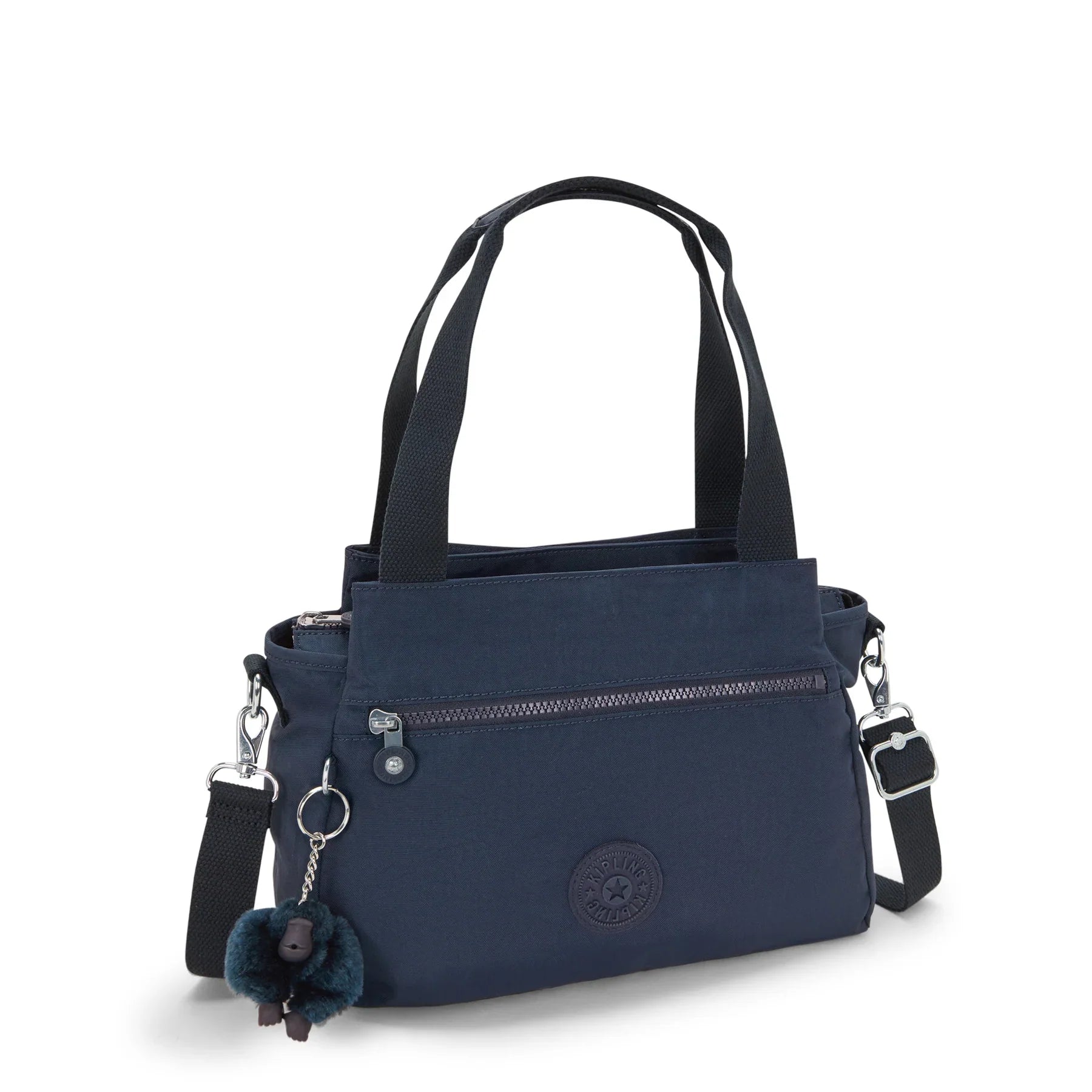 Kipling Elysia Satchel Black Noir