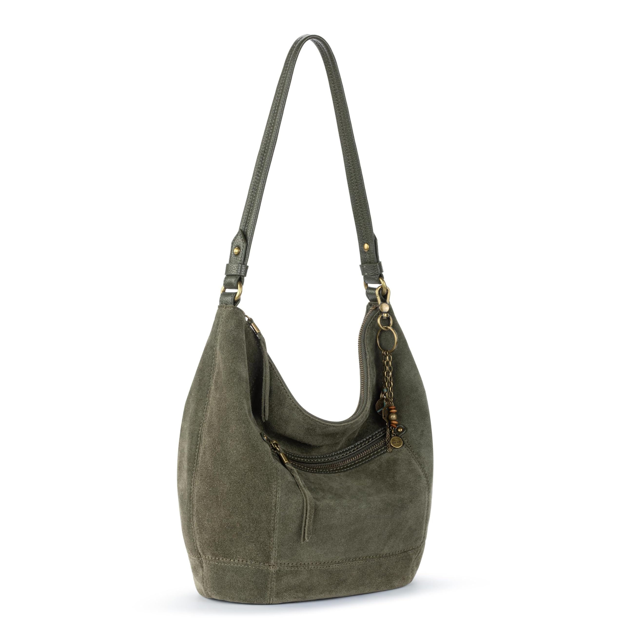 The Sak Womens Sequoia Leather Moss Suede