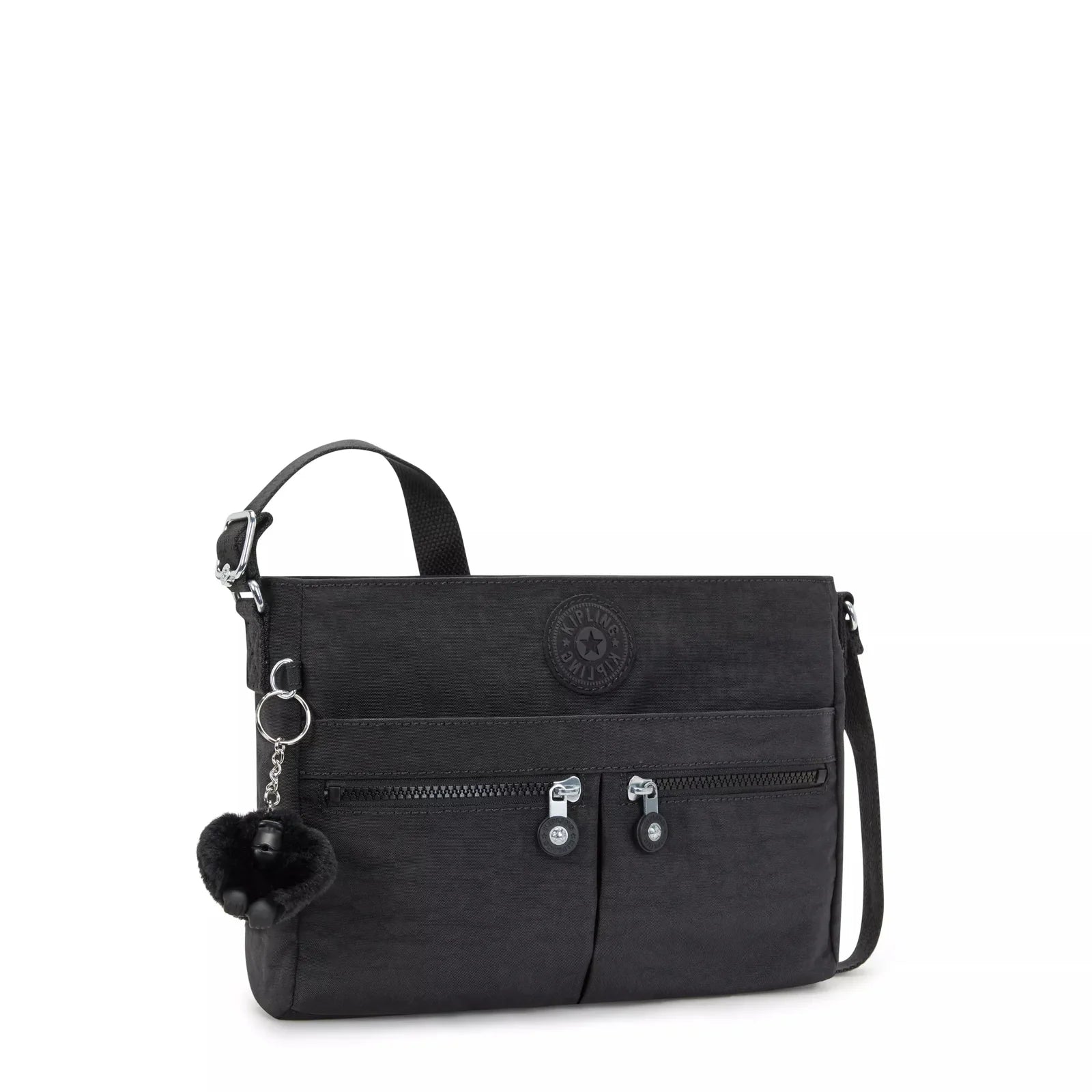 Kipling New Angie Handbag Black Noir