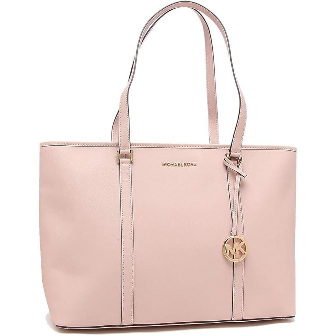 Michael Kors Temple Leather Tote Luggage