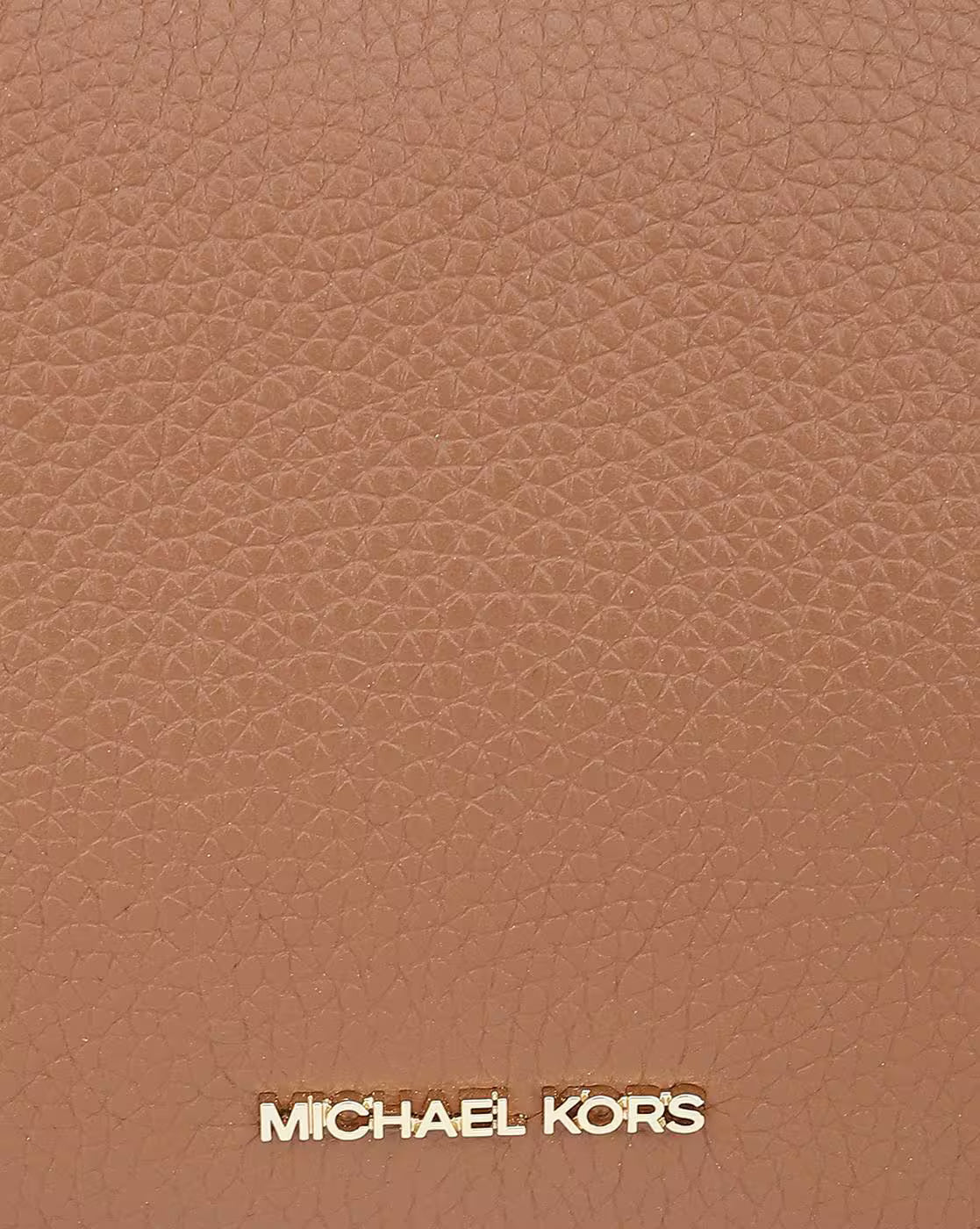Michael Kors Moore Medium Leather Crossbody Burnt Sienna