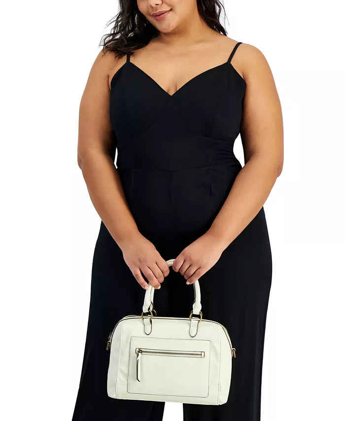 Style Co Hudsonn Satchel Alabaster