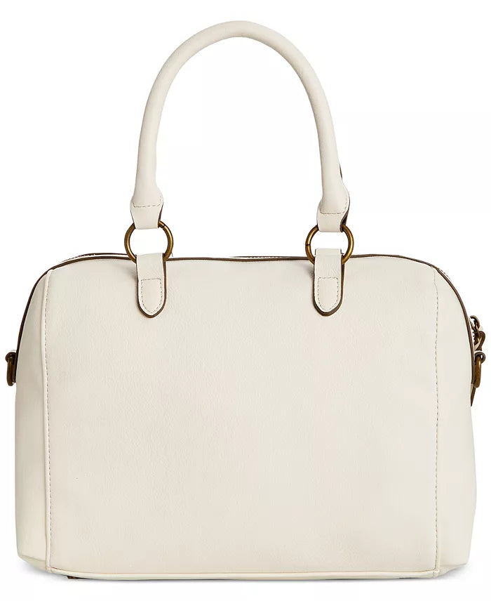 Style Co Hudsonn Satchel Alabaster