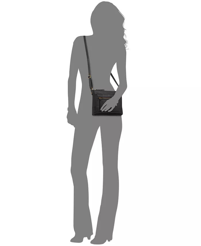 Style Co Hudsonn East West Crossbody Black