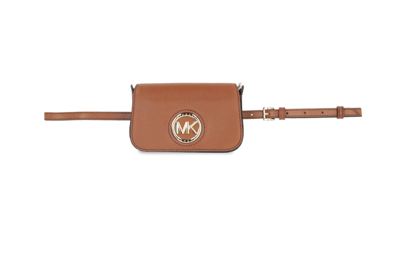 Michael Kors Large Chain Leather Messenger Luggage