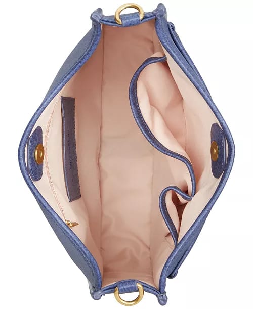 Style Co Whipstitch Medium Crossbody Moonlight Blue