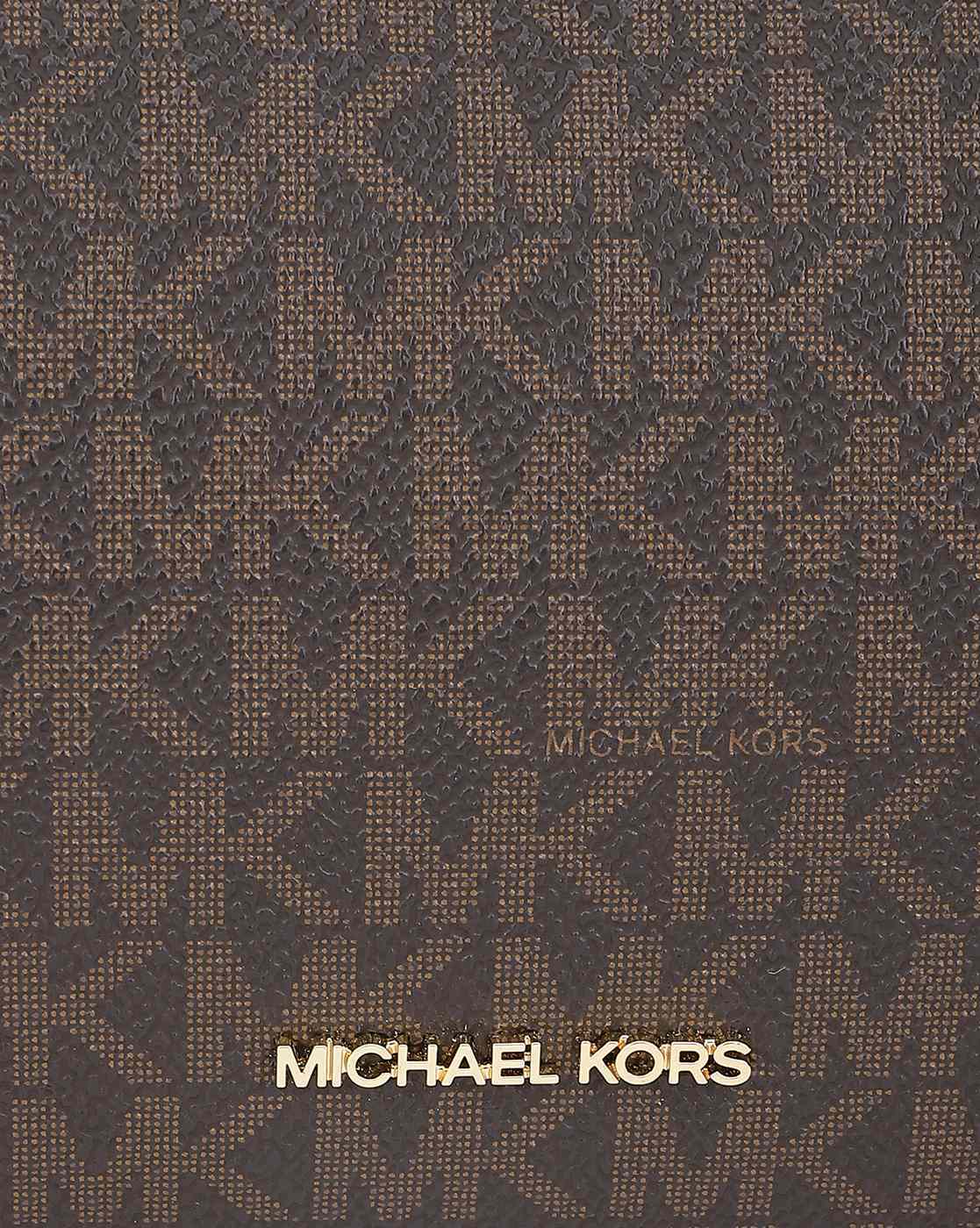 Michael Kors Moore Medium Leather Crossbody Black