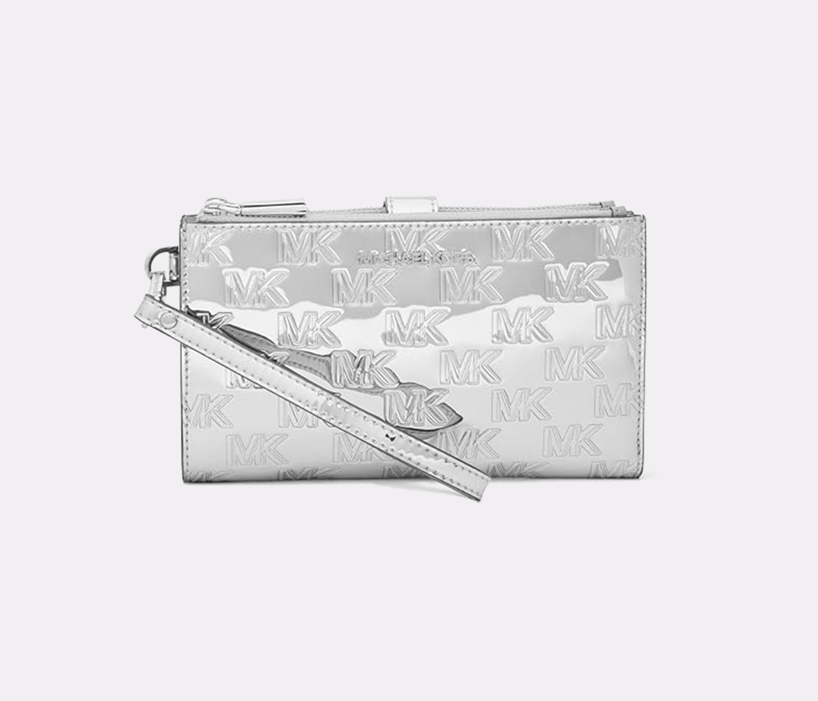 Michael Kors Double Zip Wristlet Black