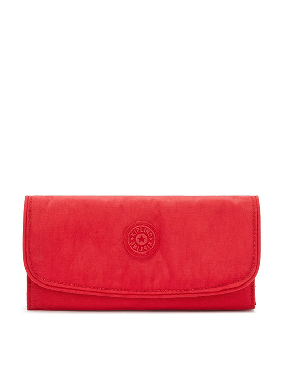 Kipling Moneyland Wallet Black Noir Silver ONE SIZE