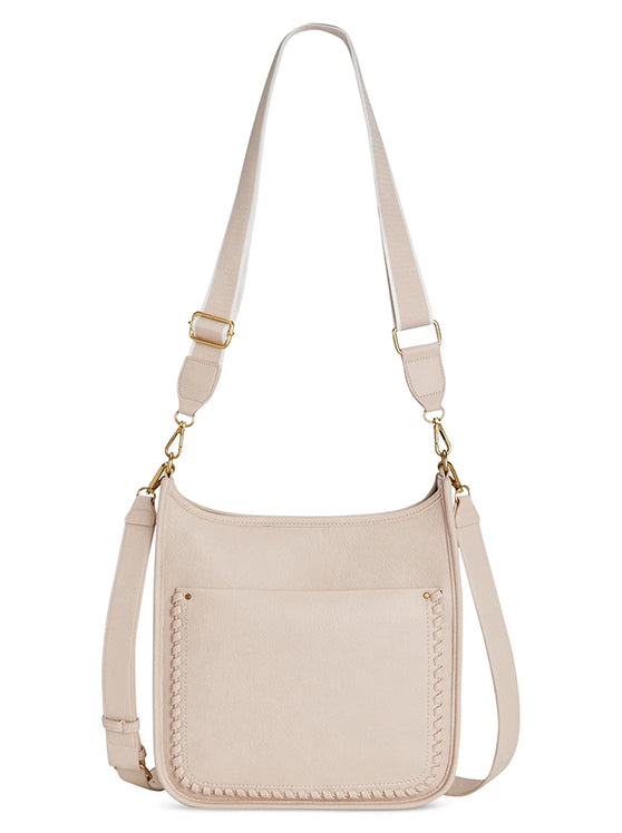 Style Co Whipstitch Medium Crossbody Black No Size