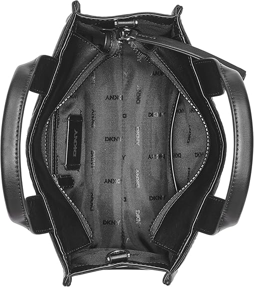 DKNY Hadlee Small Tote Black Silver