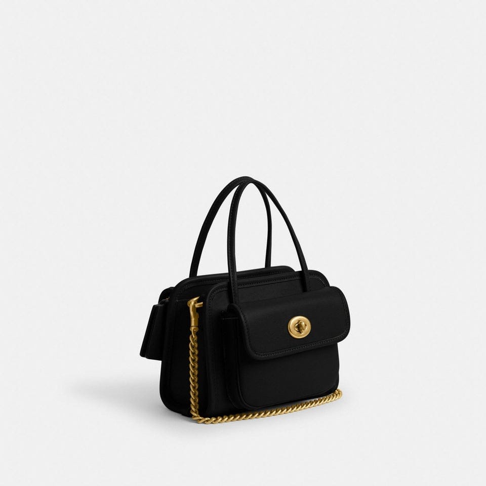 COACH Originals Glovetanned Brass Hunter Black