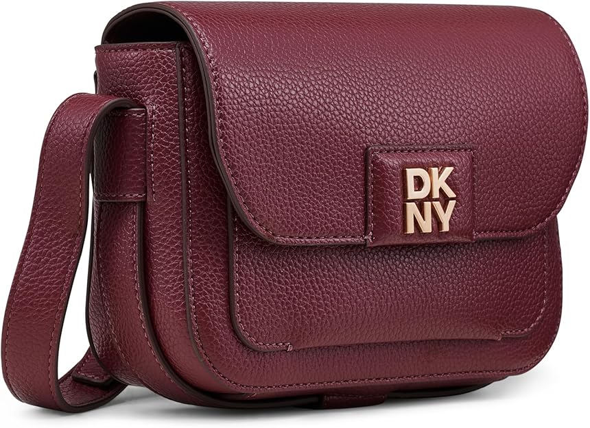 DKNY Robin Mini Flap Crossbody Shitake
