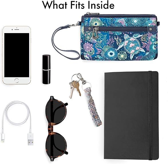 The Sak Womens Sanibel Leather Crossb Tobacco Floral Emboss