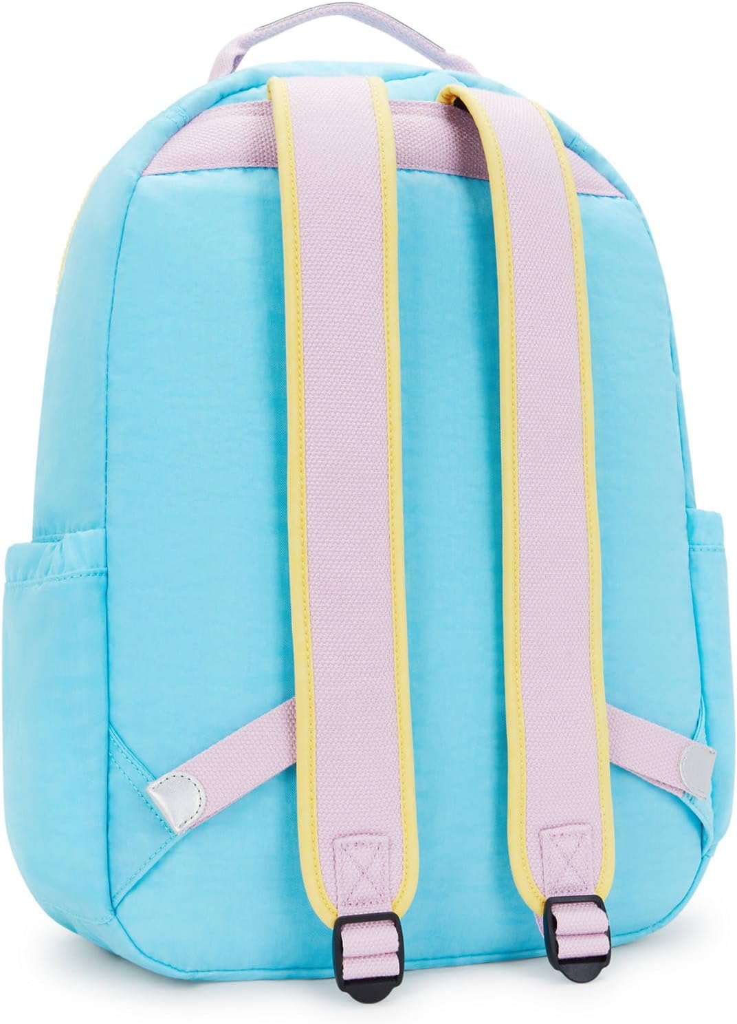 Kipling Seoul Go Backpack Blue Sea Mix