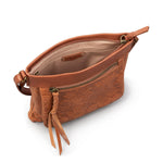The Sak Women's Sanibel Leather Crossbody Floral Emboss