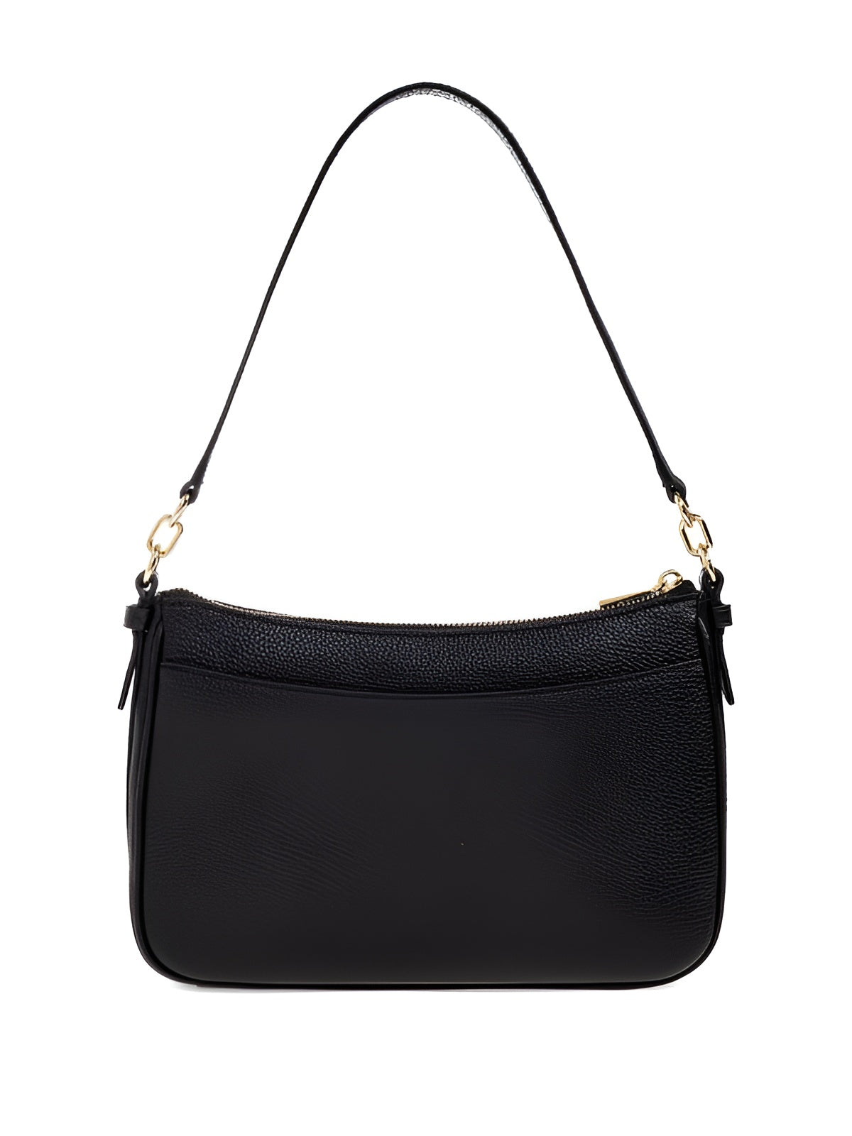 MK Small Top Zip Pouchette Crossbody Black