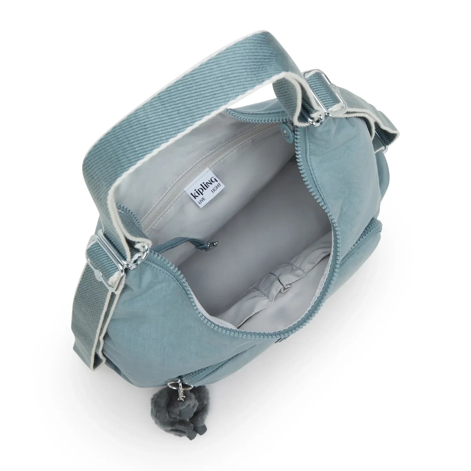Kipling Yenna Mini Shoulderulder Ba Relaxed Gray