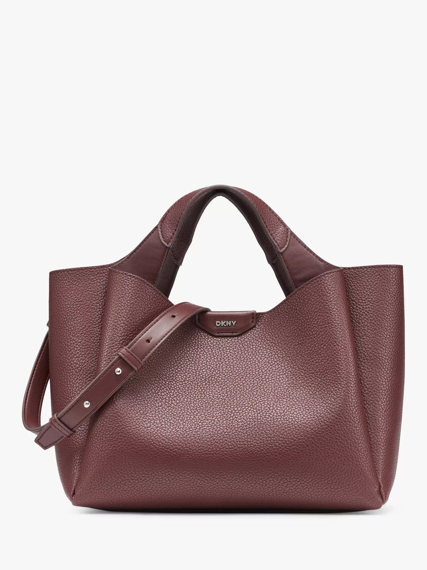 DKNY Willa Small Top Handle Satchel Garnet
