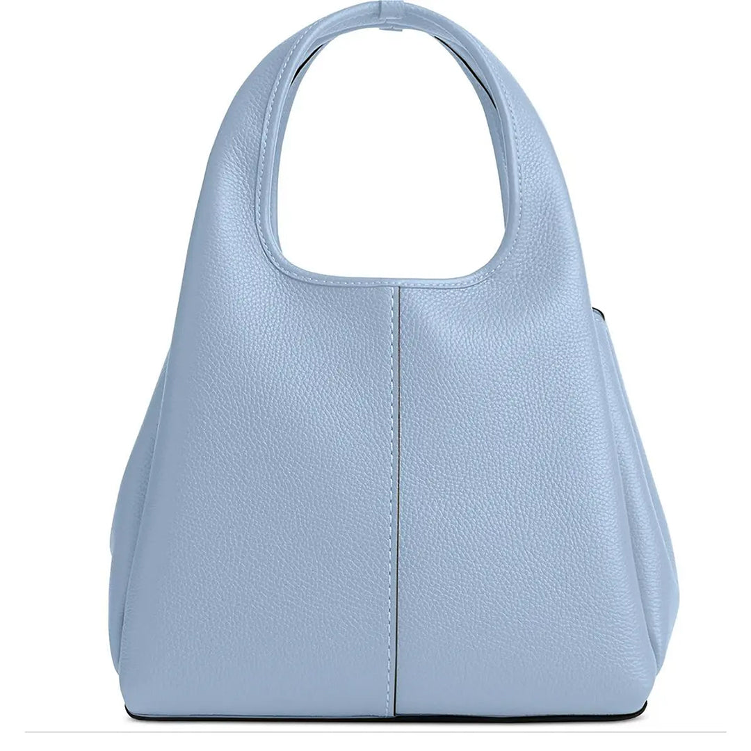 COACH Lana 23 Polished Pebble Leather Brass Bluebell