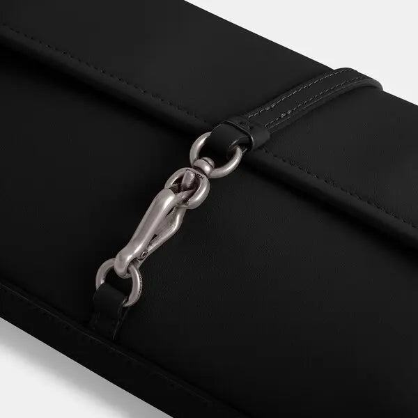 COACH Hamptons Small Leather S Silver Chalk