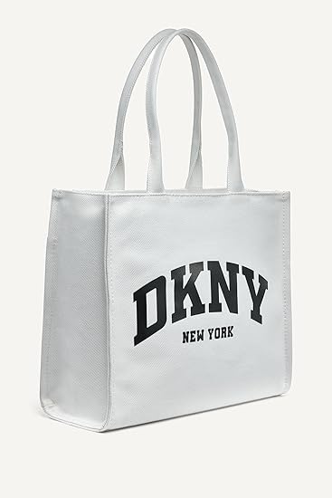 DKNY Hadlee Logo Large Tote Bag Marshmallow