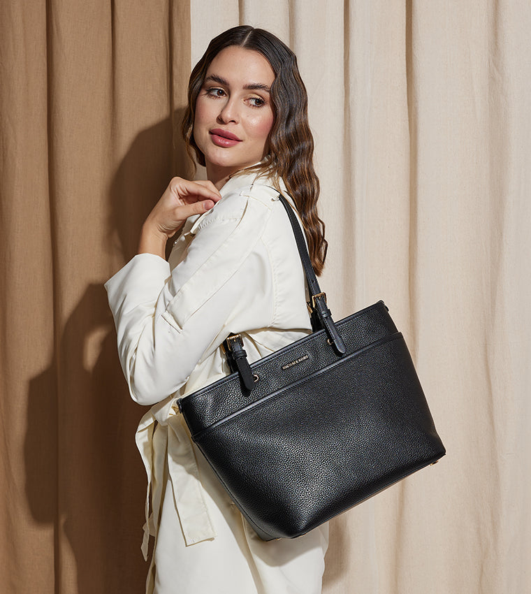 Michael Kors WINSTON Logo Detail Tote Bag