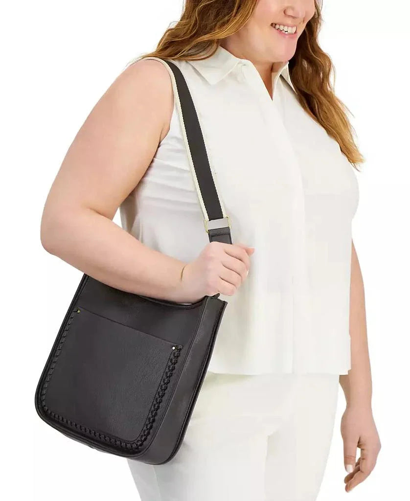 Style Co Whipstitch Medium Crossbody Alabaster No Size