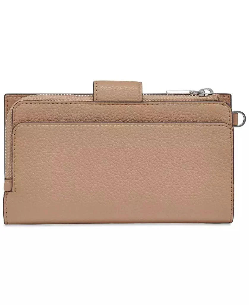 DKNY Robin Flap Wristlet Wallet Cappuccino