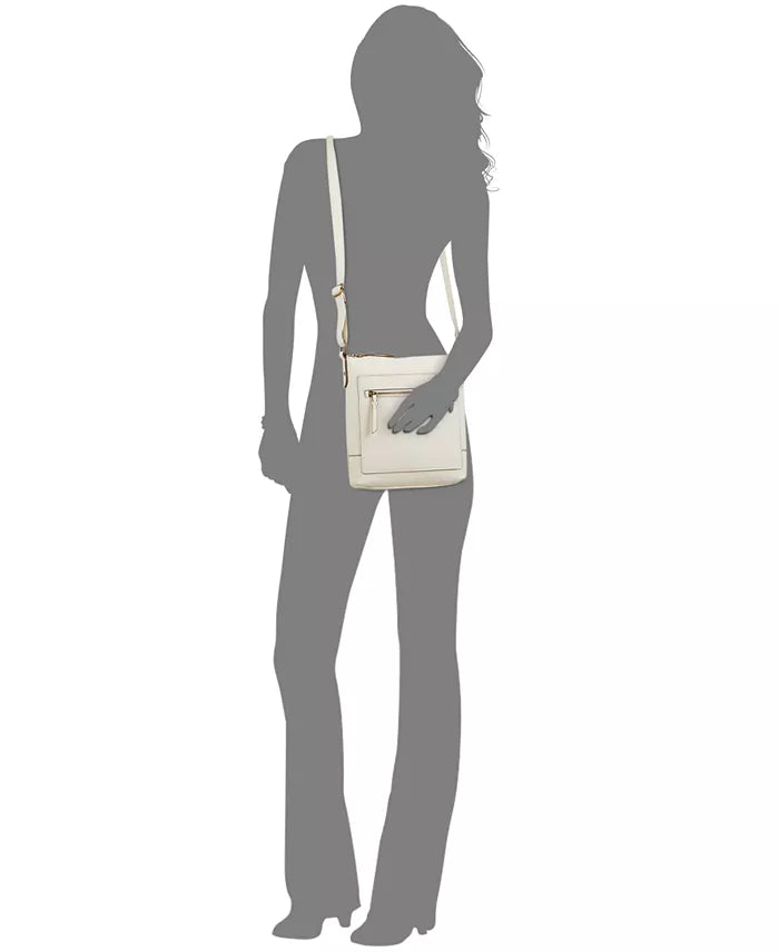 Style Co Hudsonn North South Crossbody Alabaster