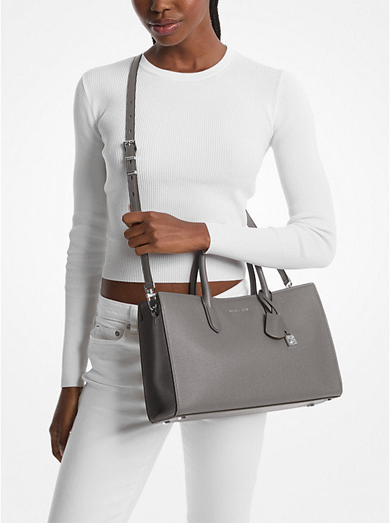 Michael Kors Scarlett East West Leather Sat Slate