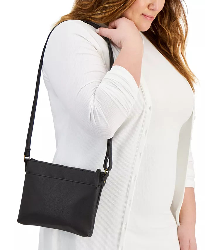 Style Co Hudsonn East West Crossbody Black
