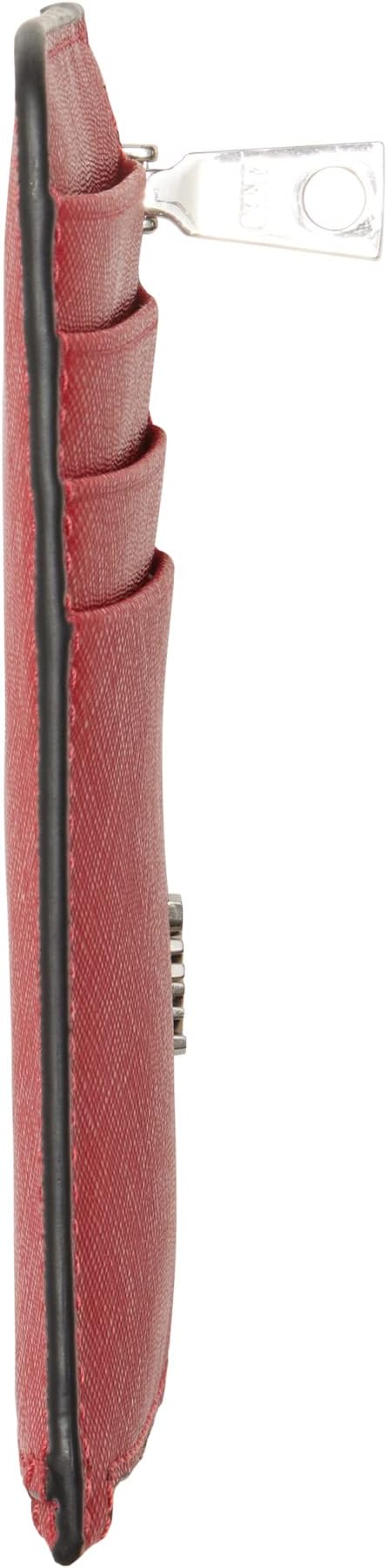 DKNY Phoenix Zip Cardcase Bright Red ONE SIZE