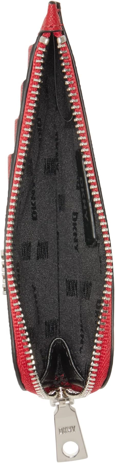DKNY Phoenix Zip Cardcase Bright Red ONE SIZE