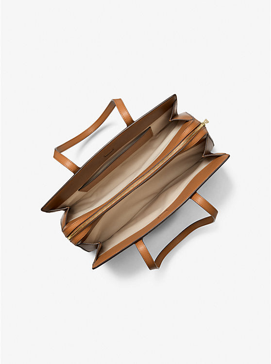 Michael Kors Laila Medium Tote Brown Acorn