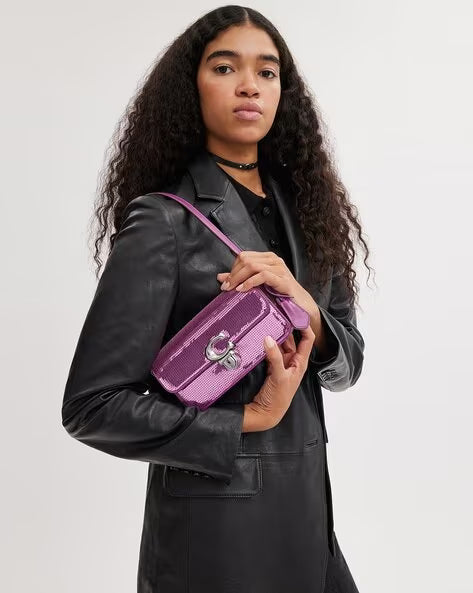 Sequin Studio Mini Baguette Bag