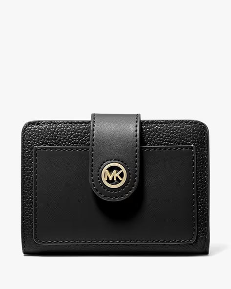 MK Zip Around Leather Wallet