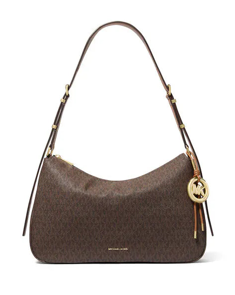 Michael Kors Nolita Medium Signature Logo S Brnacorn NO SIZE
