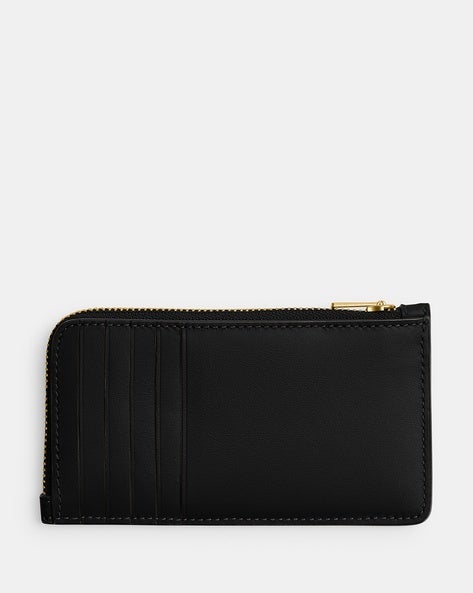 COACH Essential New York Zip Leather Black