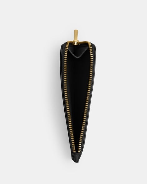 COACH Essential New York Zip Leather Black