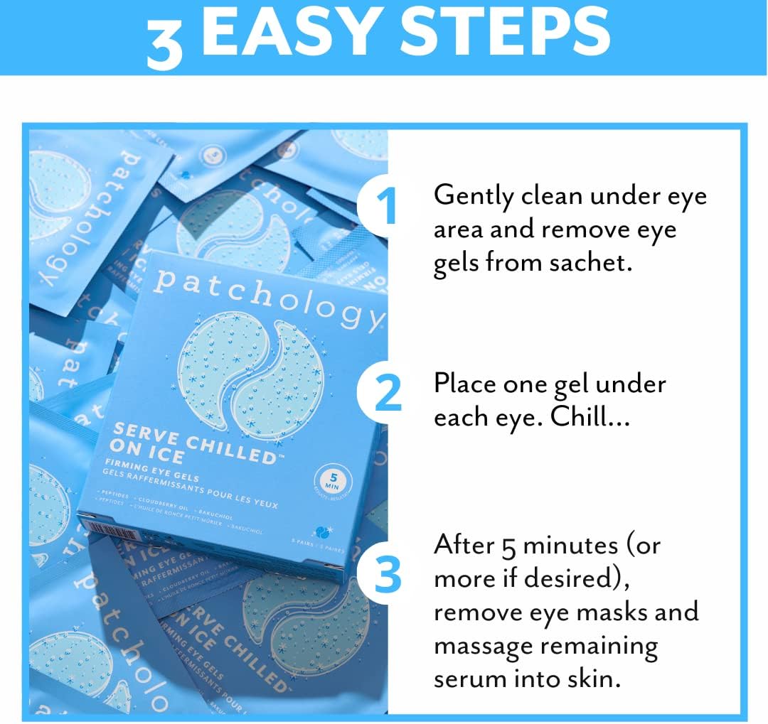 Patchology Serve Chilled Bubbly Eye Gels