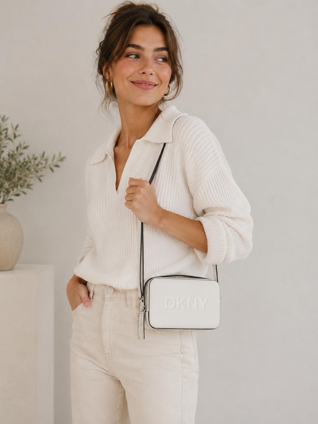 DKNY Carter Mini Logo Camera Bag