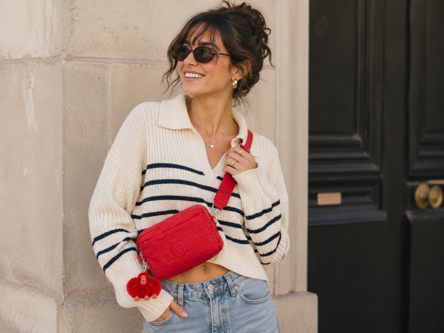 Abanu Mini Convertible Bag Red Rouge