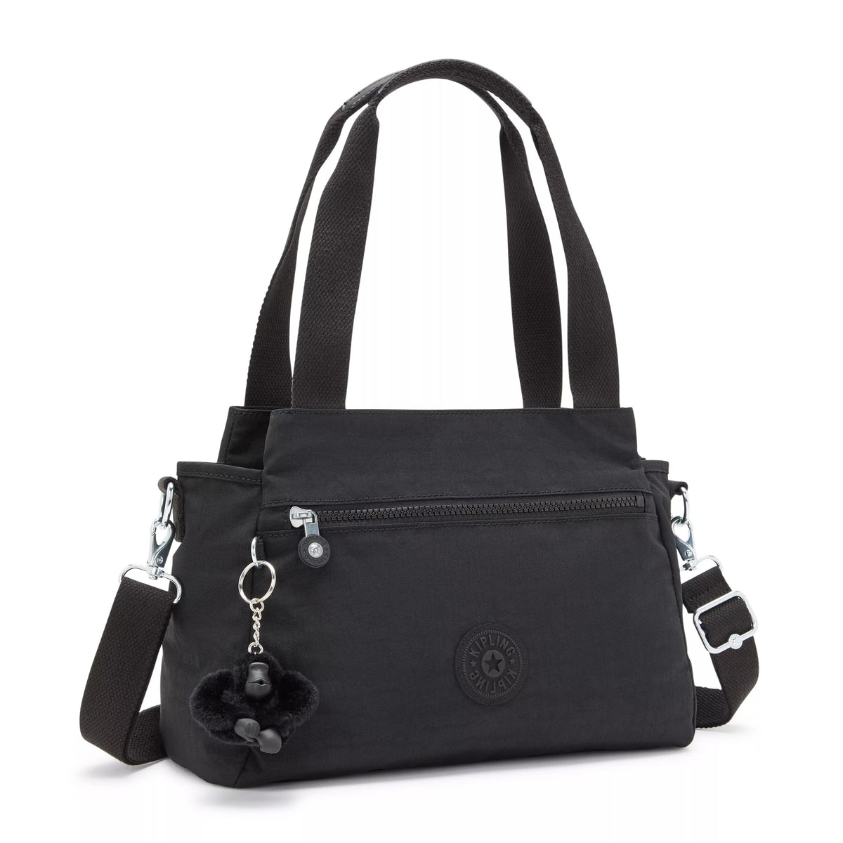 Kipling Elysia Satchel Black Noir ONE SIZE