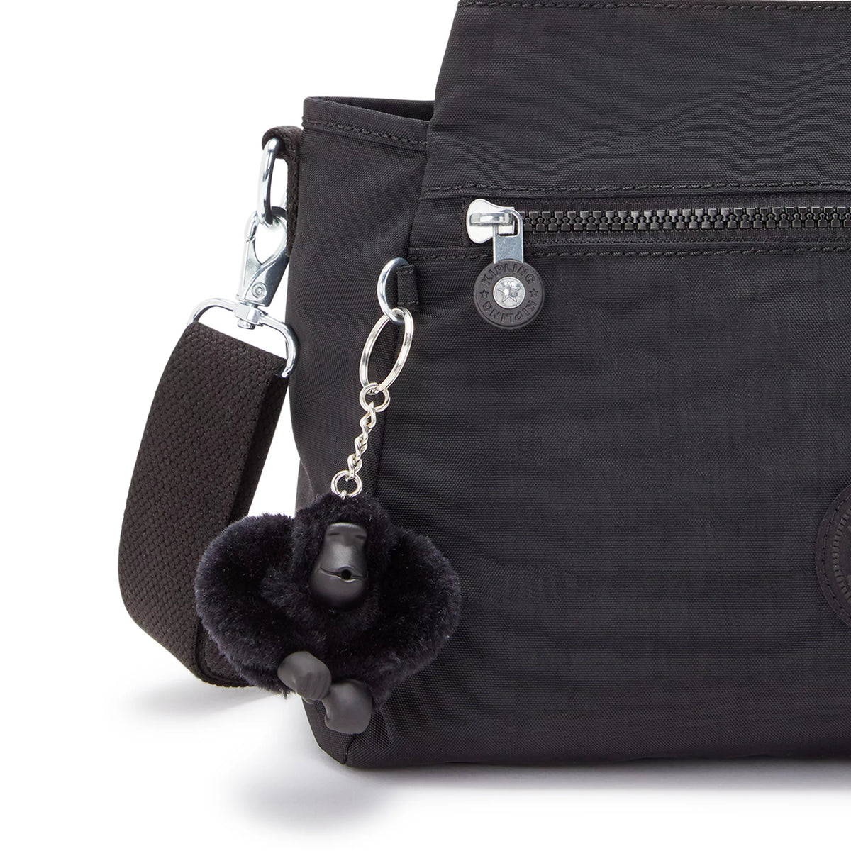 Kipling Elysia Satchel Black Noir ONE SIZE