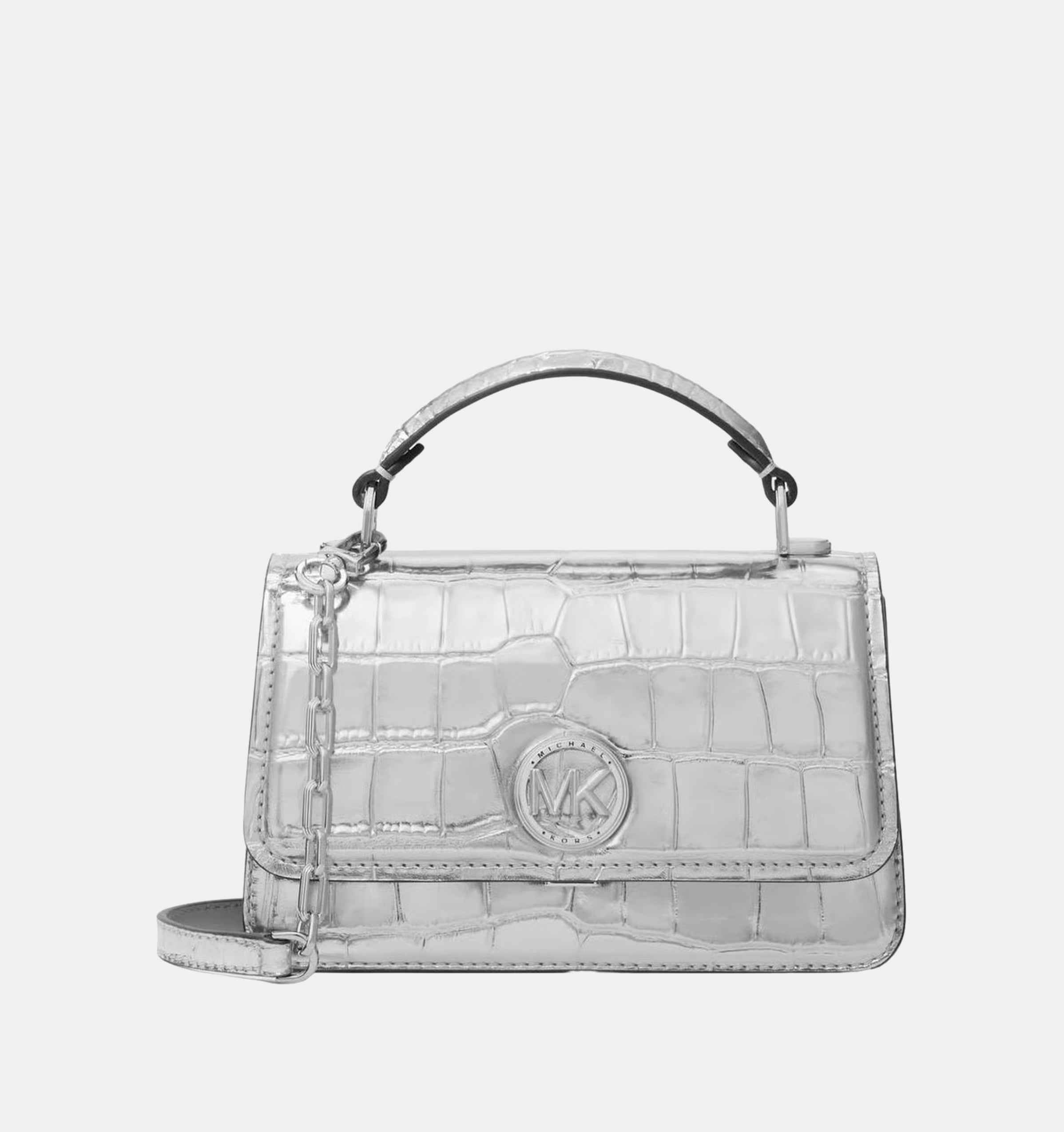 Michael Kors Delancey Leather Crossbody Bag