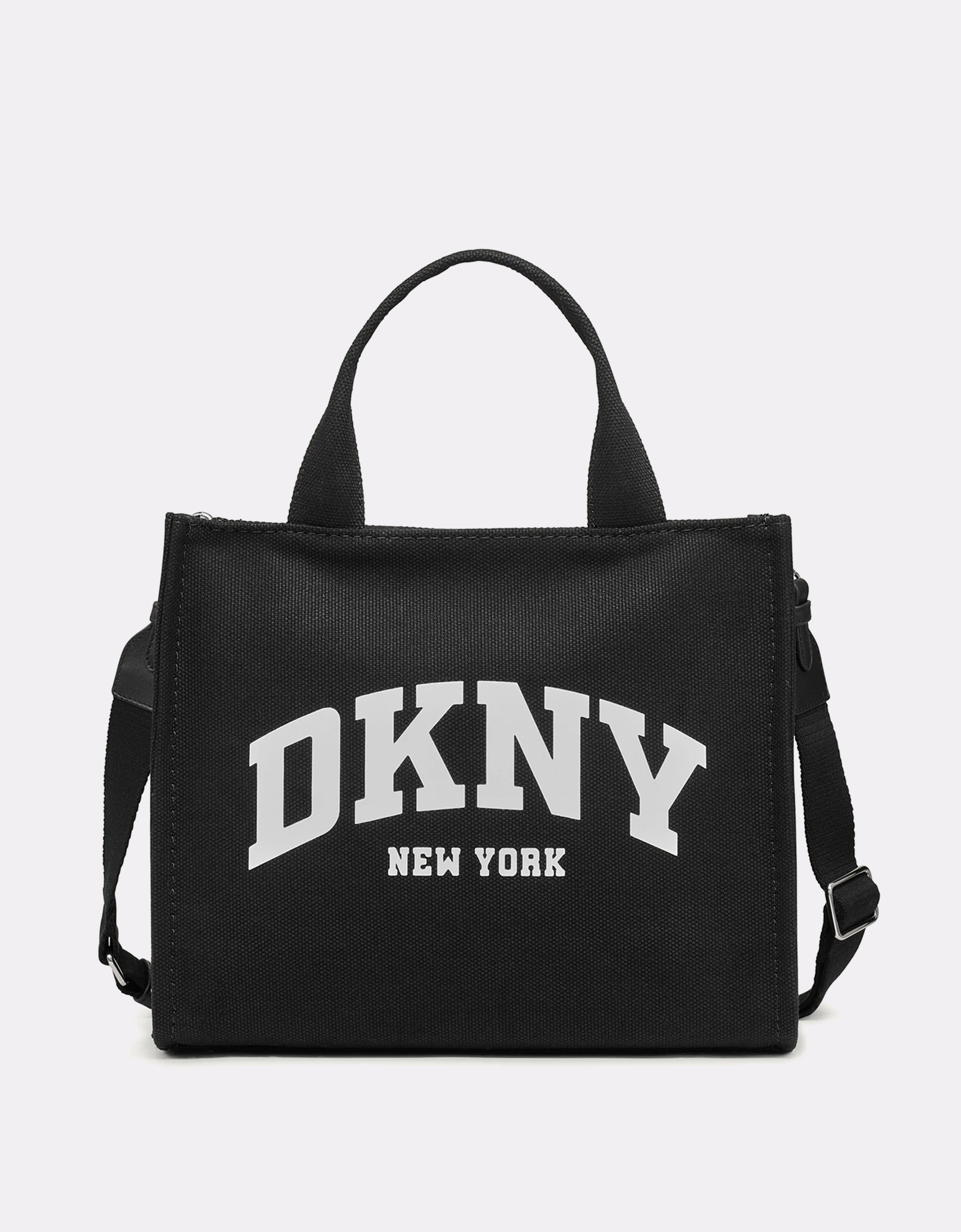 DKNY Hadlee Medium Tote Black Silver