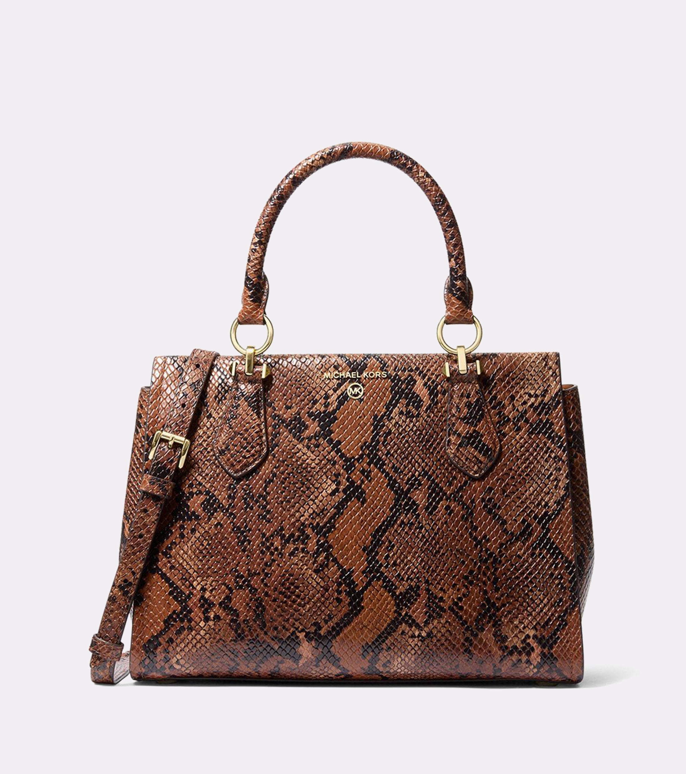 Michael Kors Leather Crossbody Bag Luggage